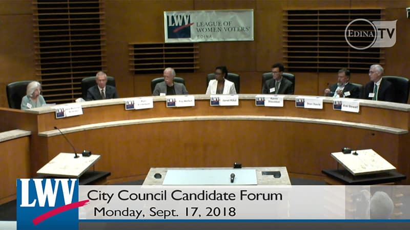 Edina City Council Candidate Forum